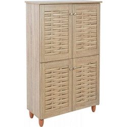 Homeplus Παπουτσοθήκη Μοριοσανίδας Miranda Sonoma M77xΠ34xΥ123cm 02.01.0155