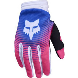 Fox Racing YTH 180 Collect White Blue Pink