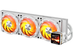 Darkflash DE360 White Υδρόψυξη CPU 120mm ARGB για Socket 1200 / 1700 / 1851 / AM3 / AM3+ / AM4 / AM5 / 115x