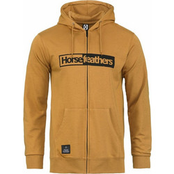Horsefeathers Ανδρική Ζακέτα Φούτερ με Κουκούλα και Φερμουάρ Πορτοκαλί 057371