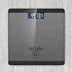 Iscale SL-1254 Ηλεκτρονική Ζυγαριά Black