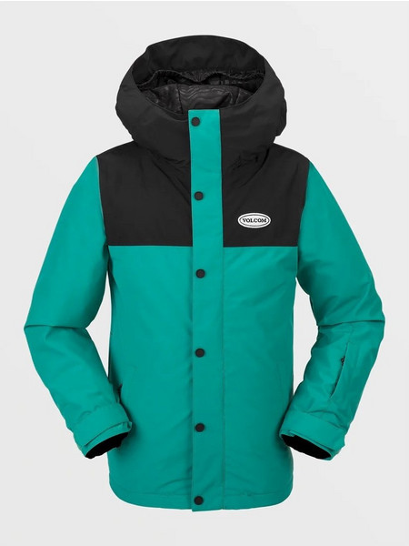 Volcom Παιδικό Μπουφάν Χειμωνιάτικο Softshell Αδιάβροχο Αντιανεμικό Βεραμάν Μαύρο I0452603