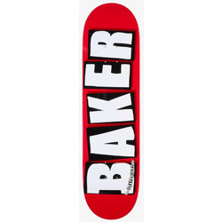 Baker Skateboards Boys Brand Logo 8.0 White Red