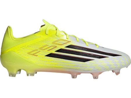 Adidas F50 Elite FG JR6457 Ποδοσφαιρικά Παπούτσια με Τάπες Κίτρινα Γκρι