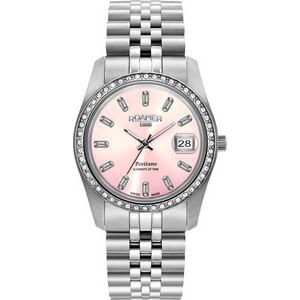 Roamer Positano Γυναικείο Ρολόι με Ασημί Μεταλλικό Μπρασελέ 853858413020