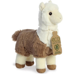 Aurora Eco Nation Cuddly White Alpaca 24cm 35039