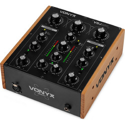 Vonyx VDJ250 DJ Rotary Mixer