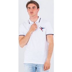 Ben Sherman Ανδρική Μπλούζα Polo Κοντομάνικη Λευκή 0063376-010