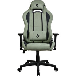 Arozzi Torretta Series Super Soft Καρέκλα Gaming Υφασμάτινη με Ρυθμιζόμενα Μπράτσα Πράσινη Μαύρη TORRETTA-SPSF-FST