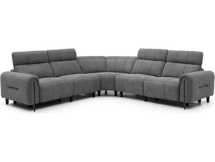 HomeMarkt Oracle Γωνιακός Καναπές Γκρι 293x293x98cm HM3290.01