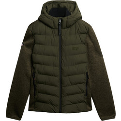 Superdry Ανδρικό Μπουφάν Χειμωνιάτικο Puffer Χακί M5012293A-B9X