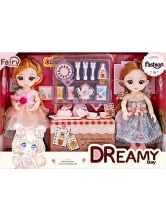 Tradesor Dreamy Bay Kούκλες με Σετ Τσαγιού