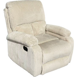 HomeMarkt Πολυθρόνα Relax Μπεζ DIONI HM3296.12