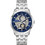 Bulova Sutton Ανδρικό Ρολόι Αυτόματο με Ασημί Μεταλλικό Μπρασελέ 96A331