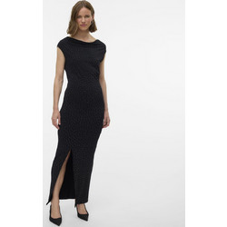Vero Moda Maxi Φόρεμα για Γάμο / Βάπτιση Μαύρο 10335666