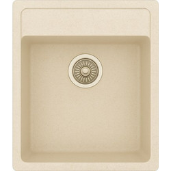Unixton Leto-38 Ένθετος Νεροχύτης Γρανίτη Ματ Sahra 39x50cm