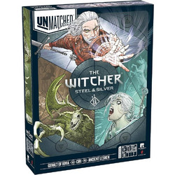 iello Unmatched The Witcher Steel & Silver Επιτραπέζιο Παιχνίδι 9+ Ετών για 2-3 Παίκτες