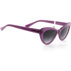 Prime PR2511 PK06 Γυναικεία Γυαλιά Ηλίου Cat Eye Κοκάλινα Μωβ με Μαύρο Φακό