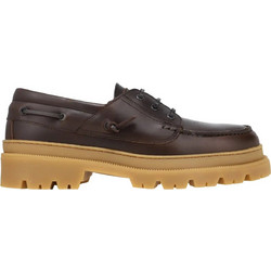 Ted Baker Cedrikl Ανδρικά Μοκασίνια Boat Shoes Δερμάτινα Καφέ 266841