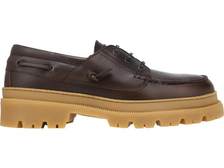 Ted Baker Cedrikl Ανδρικά Μοκασίνια Boat Shoes Δερμάτινα Καφέ 266841