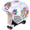 Alpina Carat Patchwork Flower Παιδικό Κράνος Σκι & Snowboard Λευκό Πολύχρωμο