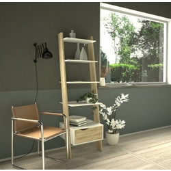 InsideHome Oslo Βιβλιοθήκη 55.1x48.1x180.4cm 0161.TV49