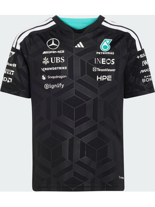 Adidas Team Mercedes AMG Petronas FORMULA Driver Ανδρικό Αθλητικό T-Shirt Μαύρο KF0165