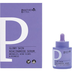 Medisei Panthenol Extra Glowy Skin Niacinamide Αντιγηραντικό Serum Προσώπου με Υαλουρονικό & Νιασιναμίδη 30ml