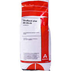 Agroza Idrofloral Plus Κρυσταλλικό Λίπασμα 20-20-20 2.5kg 12511