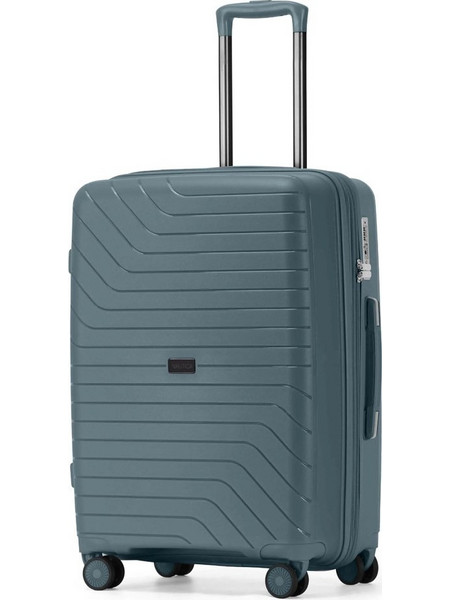Nautica 2929 Βαλίτσα Καμπίνας 55x38x20cm με 4 Ρόδες Γκρι