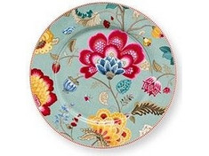 Pip Studio Blooming Tales Blue Πιάτο Ρηχό Πορσελάνης 32cm SLPIP51001575
