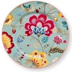 Pip Studio Blooming Tales Blue Πιάτο Ρηχό Πορσελάνης 32cm SLPIP51001575