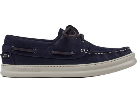 Camper Runnerfour Ανδρικά Μοκασίνια Boat Shoes Καστόρινα Navy Μπλε K101073-006