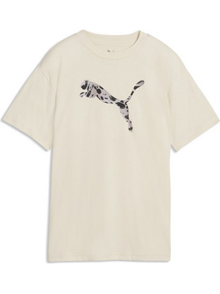 Puma Παιδικό T-Shirt Κοντομάνικο Μπεζ 692491-87