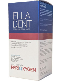 EllaDent PeriOxygen Στοματικό Διάλυμα για Προστασία Ούλων κατά της Περιοδοντίτιδας & της Πλάκας 250ml