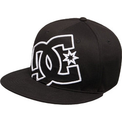 DC Ανδρικό Καπέλο Jockey Snapback Υφασμάτινο Μαύρο ACEDYHA03182-KVJ2