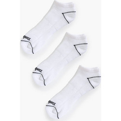Timberland Ανδρικές Κάλτσες Κοντές με Σχέδια Λευκές 3Pack TB0A6BA31001