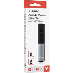 Verbatim Agenda Presenter με Κόκκινο Laser Pointer