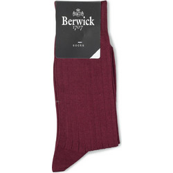 Berwick Ανδρικές Κάλτσες Ψηλές Μπορντό CAL9964