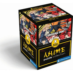 Puzzle Clementoni Anime Chainsaw Man Frames 500 Κομμάτια