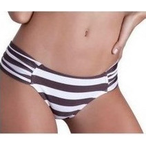 Marcyn Bikini Slip Λευκό Καφέ 3917212-2