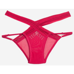 Cottonhill Romance Γυναικείο Sexy Slip με Δαντέλα Φούξια CH0185