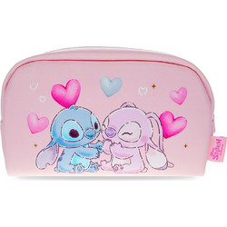 Mad Beauty Heart Stitch 98333 Γυναικείο Νεσεσέρ Ταξιδίου Ροζ
