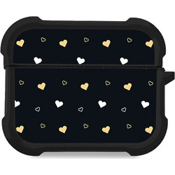 Sonique Heart Series Θήκη Σιλικόνης για Apple AirPods Pro 1 / 2 Μαύρη 01