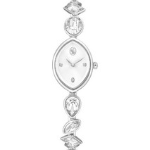 Swarovski Gema Γυναικείο Ρολόι με Ασημί Μεταλλικό Μπρασελέ 5737955
