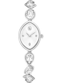 Swarovski Gema Γυναικείο Ρολόι με Ασημί Μεταλλικό Μπρασελέ 5737955