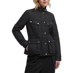 Barbour Γυναικείο Μπουφάν Καπιτονέ Μακρύ Μαύρο LQU1820-BK12
