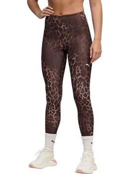 Puma Essential Γυναικείο Κολάν 7/8 Ψηλόμεσο Καφέ 528515-13