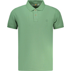 Timberland Ανδρική Μπλούζα Polo Κοντομάνικη Πράσινο Mint TB0A2BS1-A6Z