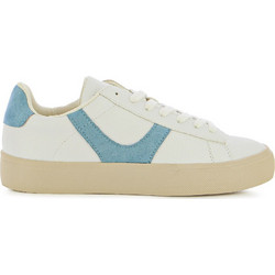 Corina Γυναικεία Sneakers Λευκά Γαλάζια M5060